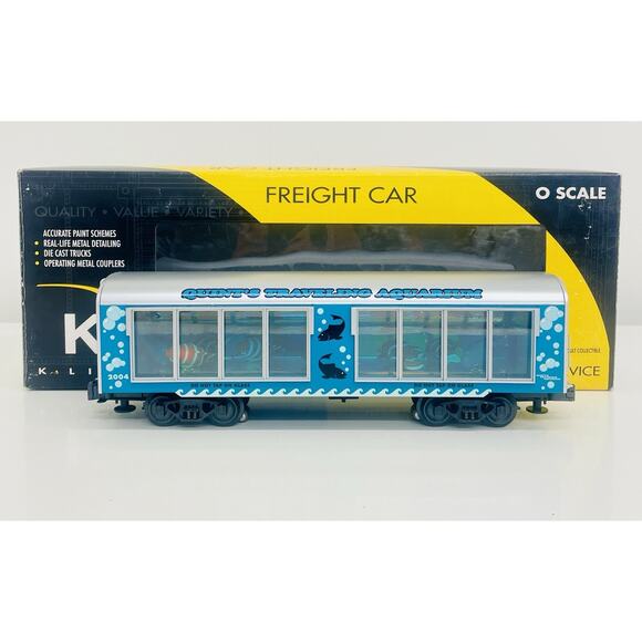 K-Line Quint's Traveling Aquarium Car K706-2004 New - Picture 1 of 13